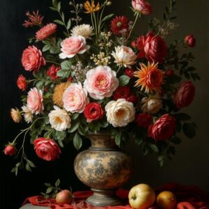 Natiurmortas su gėlėmis