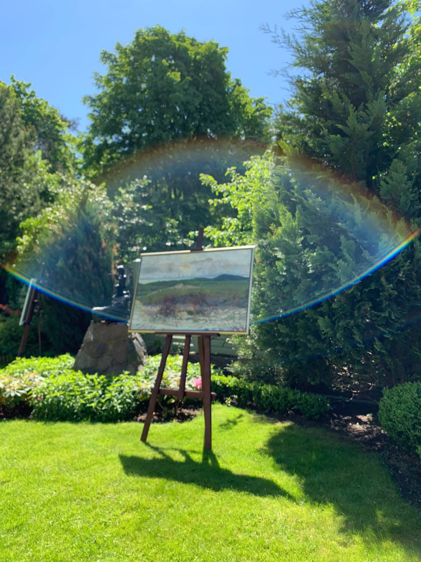 Dailininkai tapantys plenere